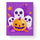 Cheerful Ghosts and Pumpkin - Halloween