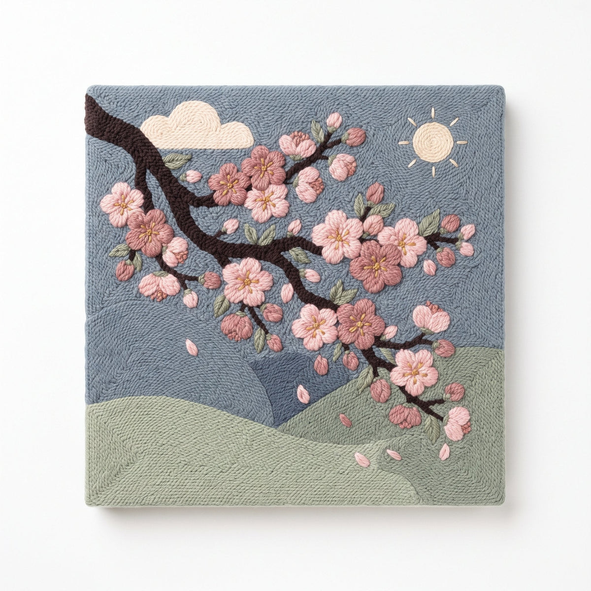 Cherry Blossom Branch - Square Edition - Judy Paint