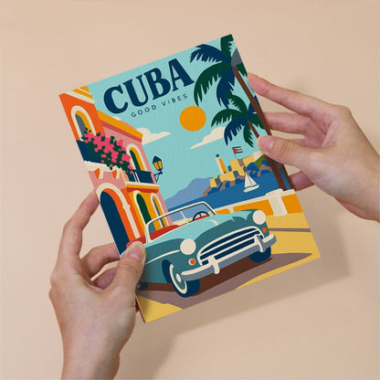 Classic Car Getaways mini painting set