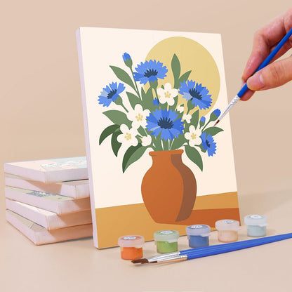 Classic Vase Bouquets mini painting set