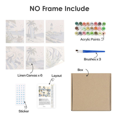 What's included with the no-frame version