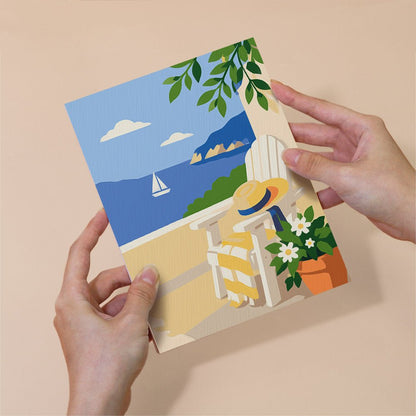 Coastal Daydreams mini painting set