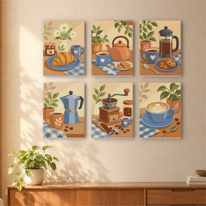 Coffee Break mini painting set