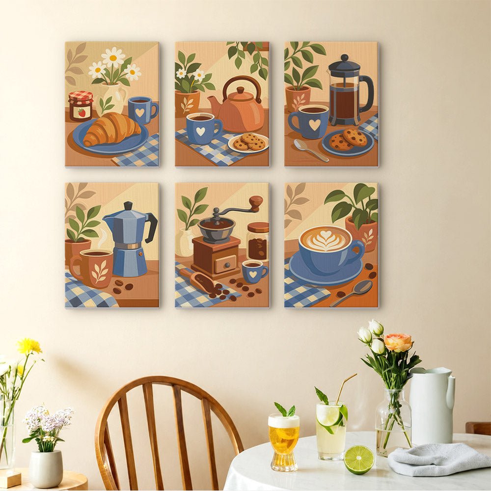 Coffee Break mini painting set