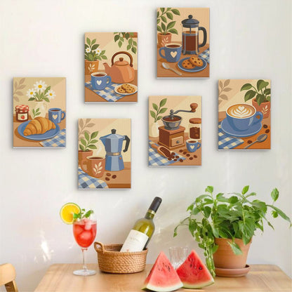 Coffee Break mini painting set