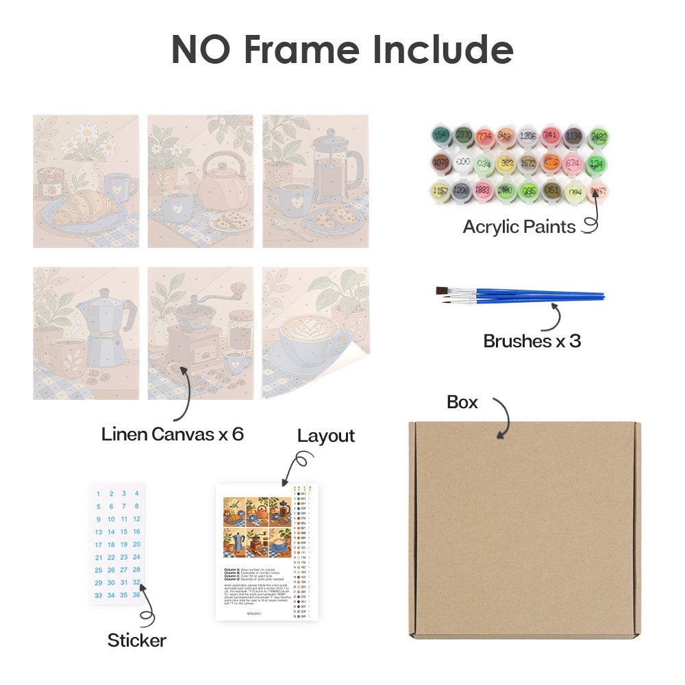 What's included with the no-frame version
