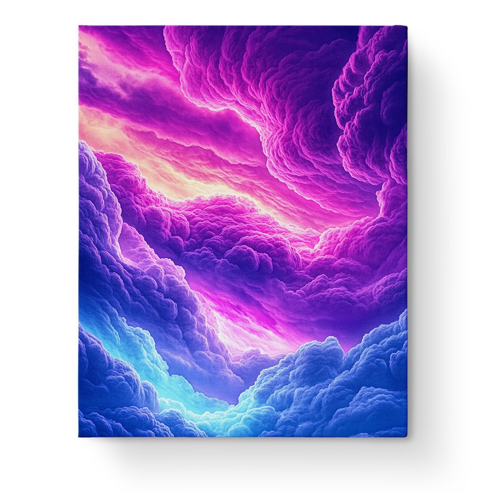 Colorful Cloudscape Serenity - Galaxies - Judy Paint