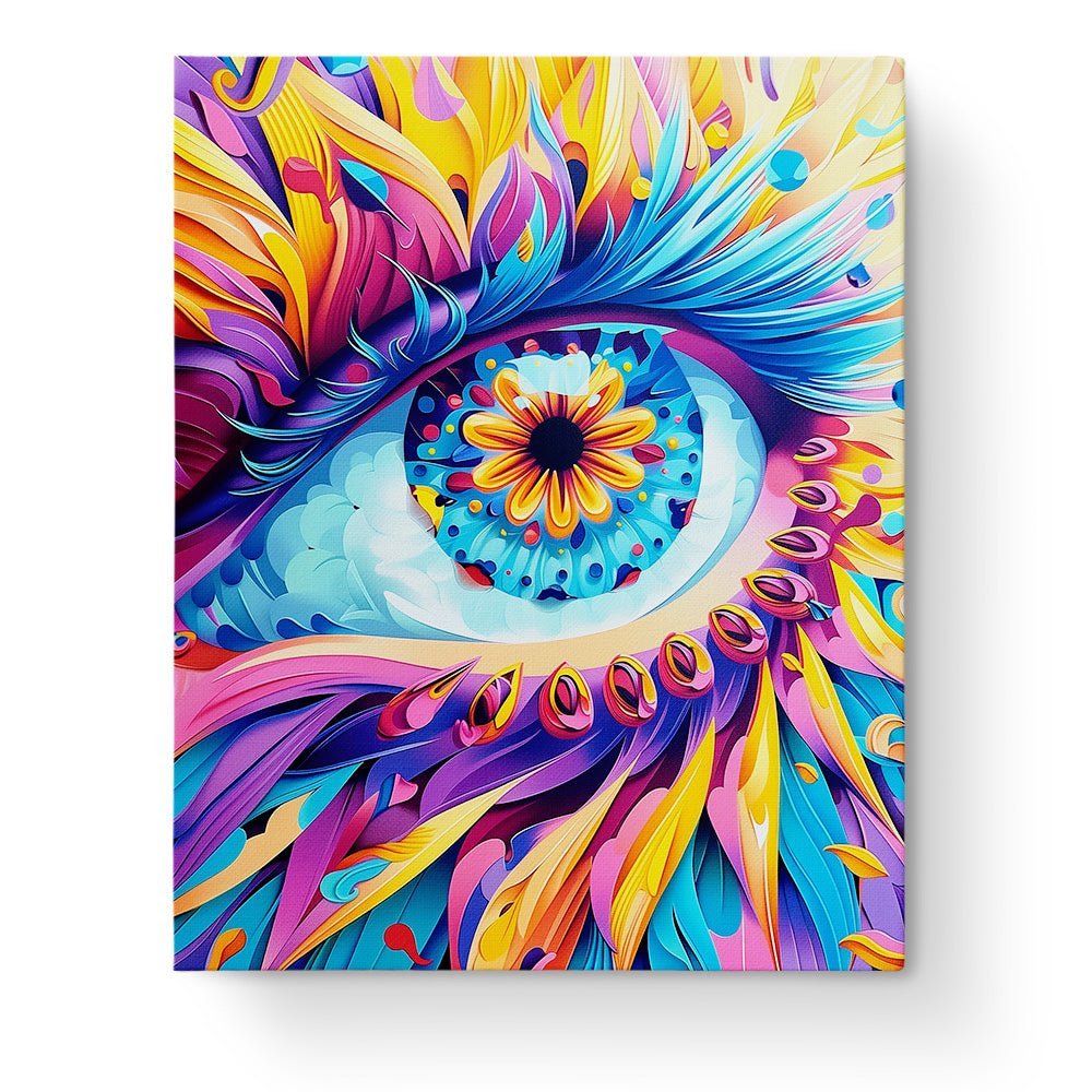 Colorful Eye - Meditation - Judy Paint