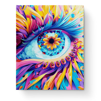 Colorful Eye - Meditation - Judy Paint