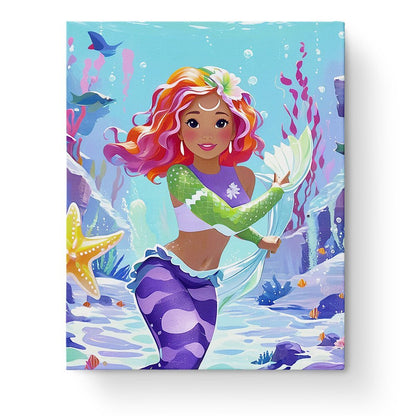 Colorful Mermaid Adventure - Kids - Judy Paint