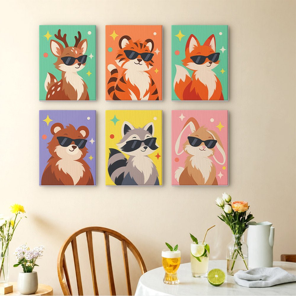 Cool Critters mini painting set