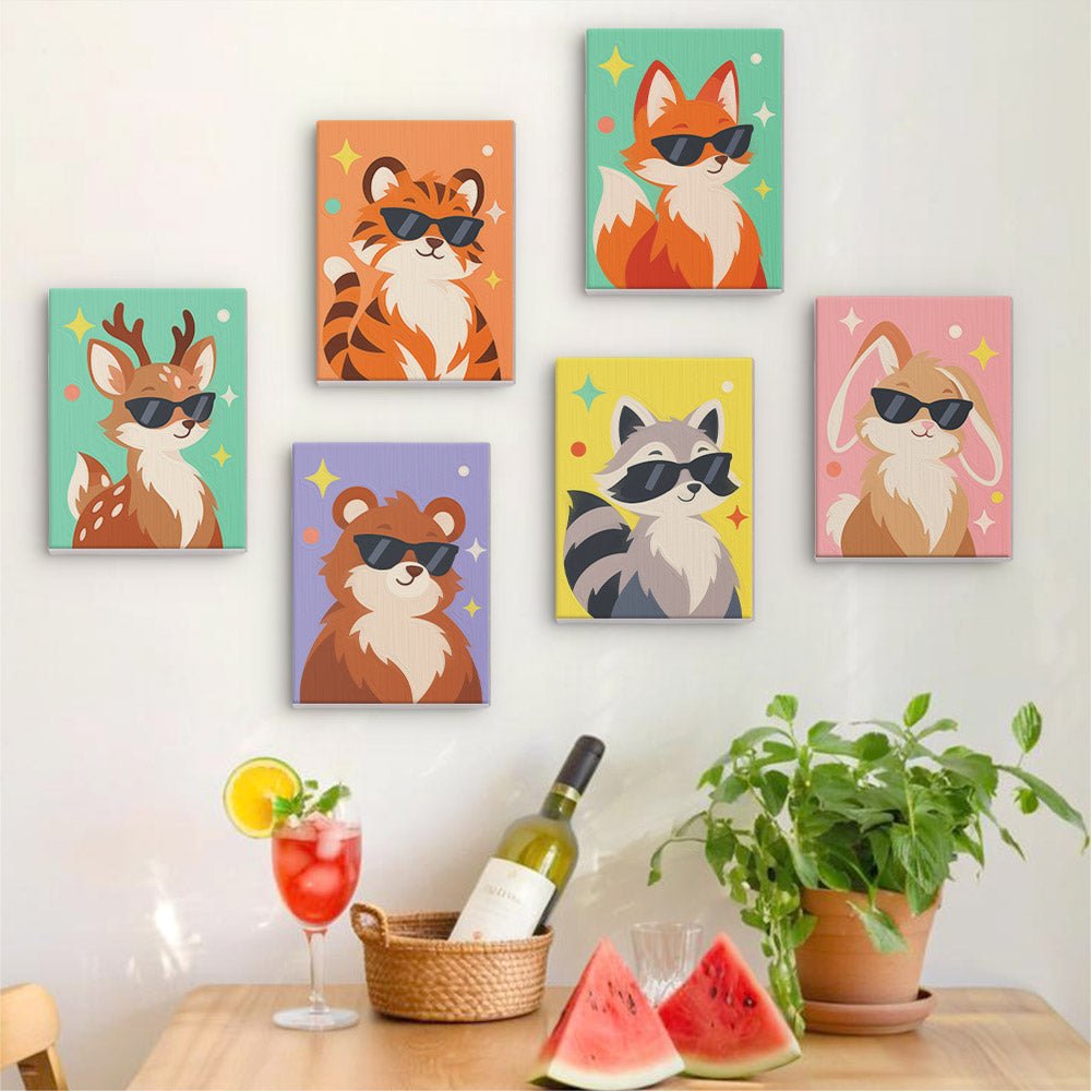 Cool Critters mini painting set