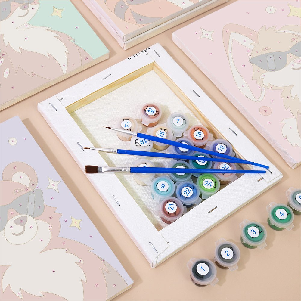 Cool Critters mini painting set