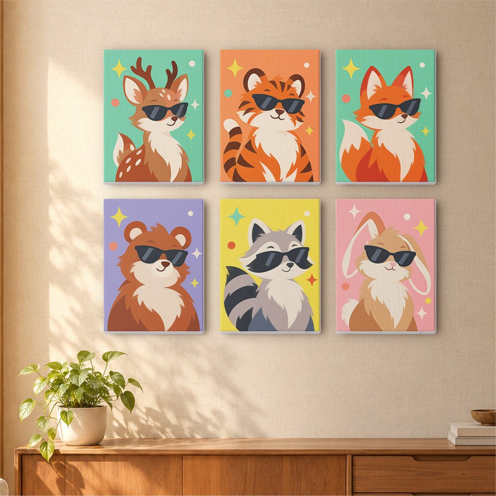 Cool Critters mini painting set