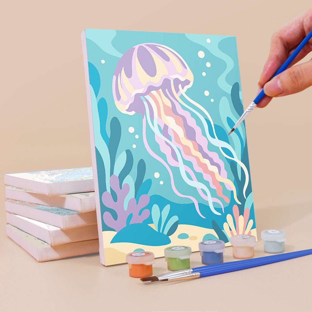 Coral Reef Friends mini painting set