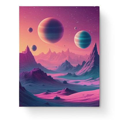 Cosmic Planetary Vista - Galaxies - Judy Paint