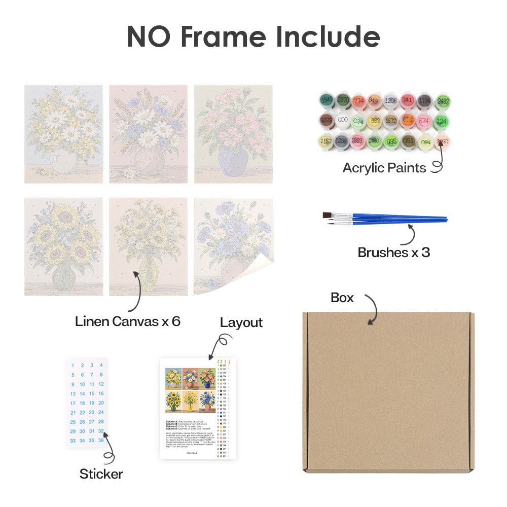 What's included with the no-frame version