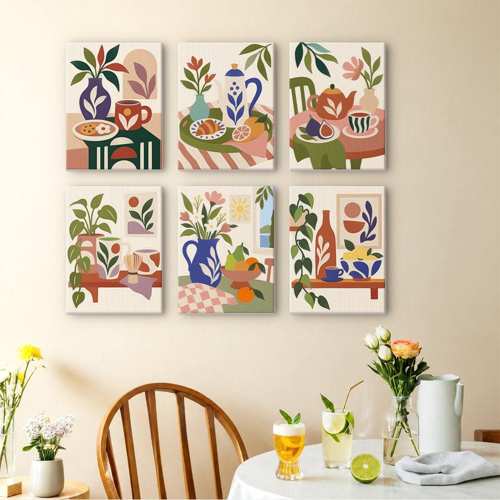Cottage Still Life mini painting set
