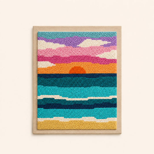 Cotton Candy Coast - Vertical Edition - Judy Paint