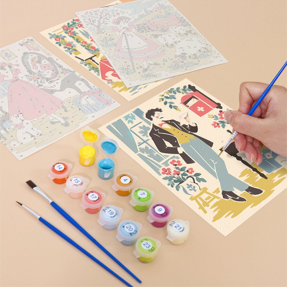 Countryside Romance mini painting set