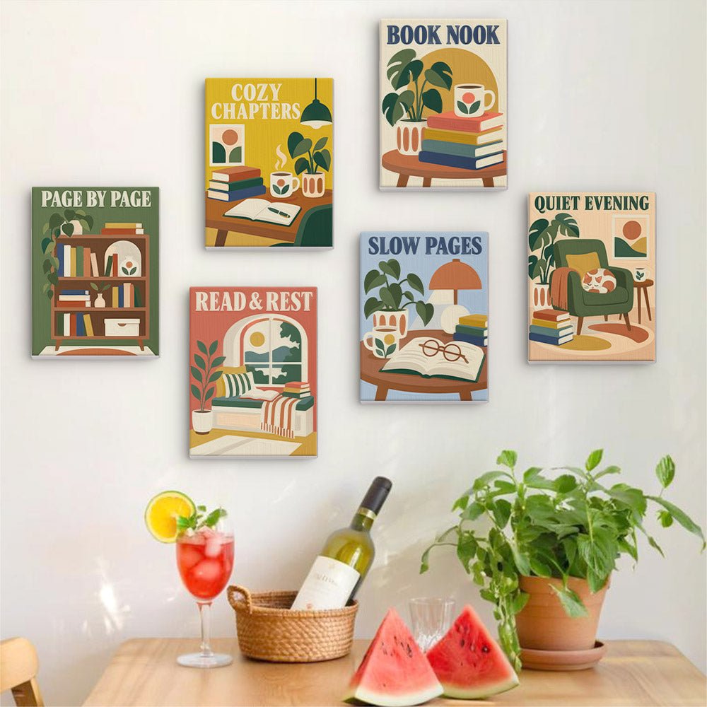 Cozy Chapters mini painting set