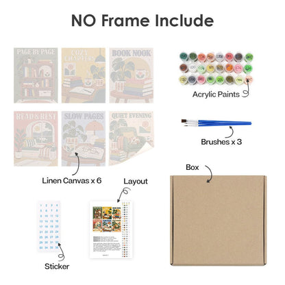 What's included with the no-frame version