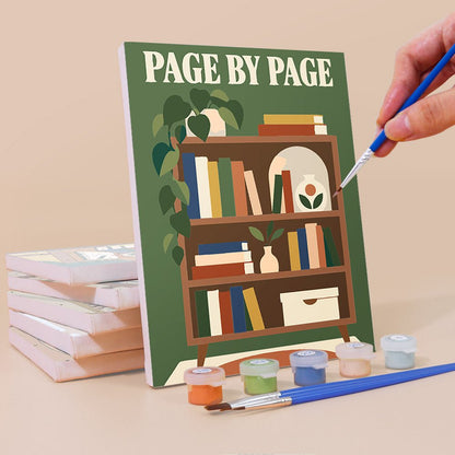 Cozy Chapters mini painting set