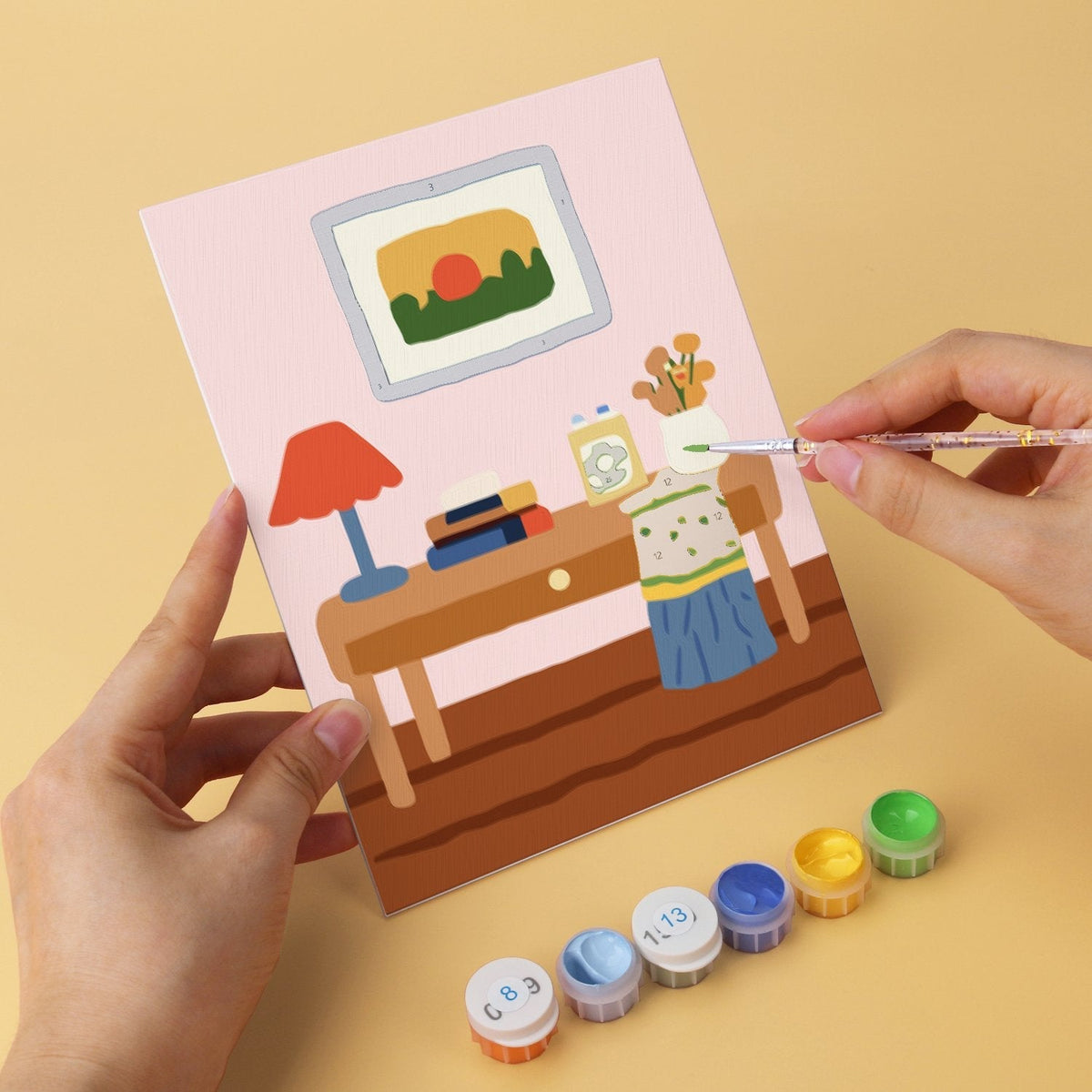 Cozy Corners – Set of 6 Mini Paintings - Judy Paint