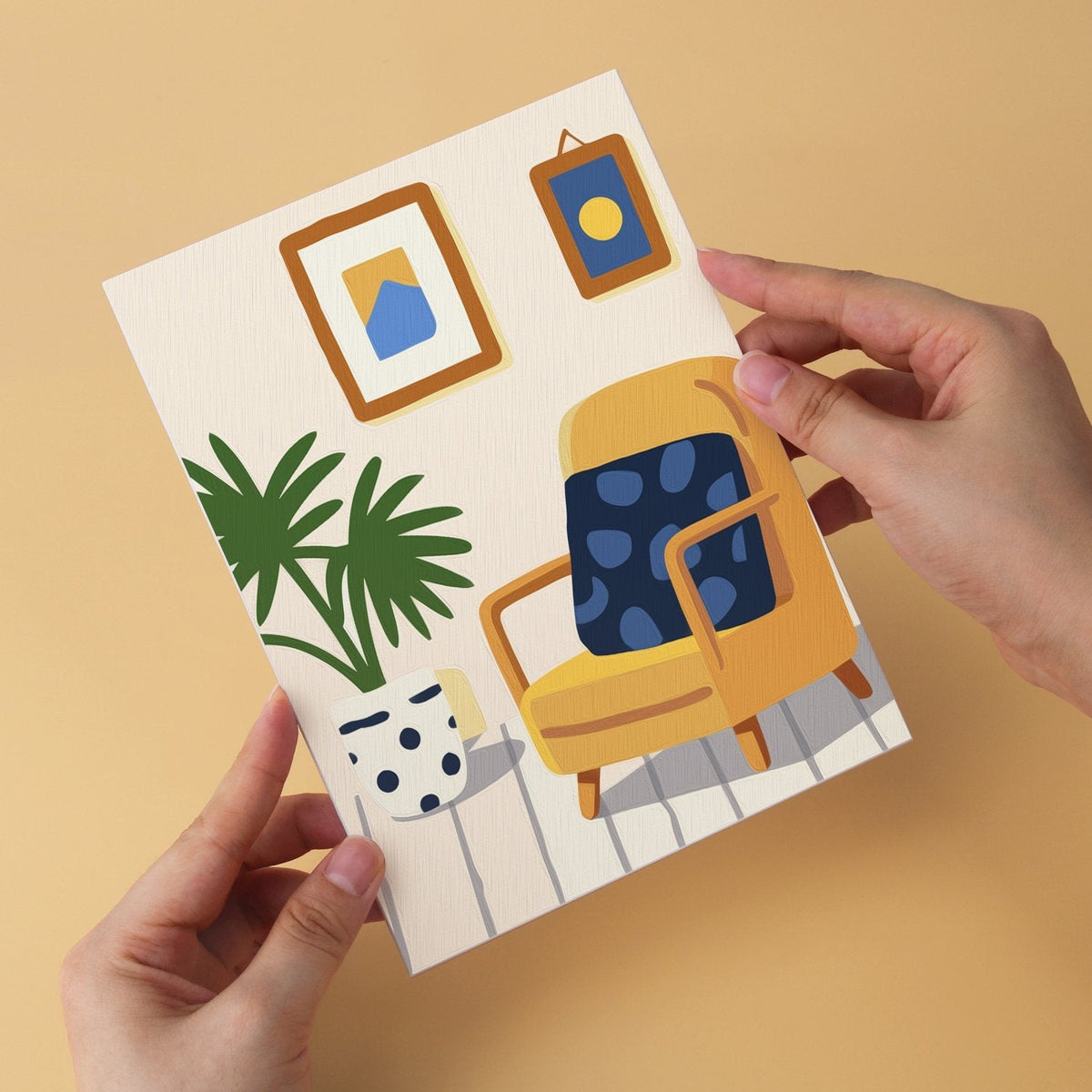 Cozy Corners – Set of 6 Mini Paintings - Judy Paint