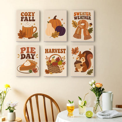 Cozy Fall mini painting set