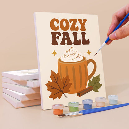 Cozy Fall mini painting set