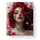 Crimson Elegance - Floral Women