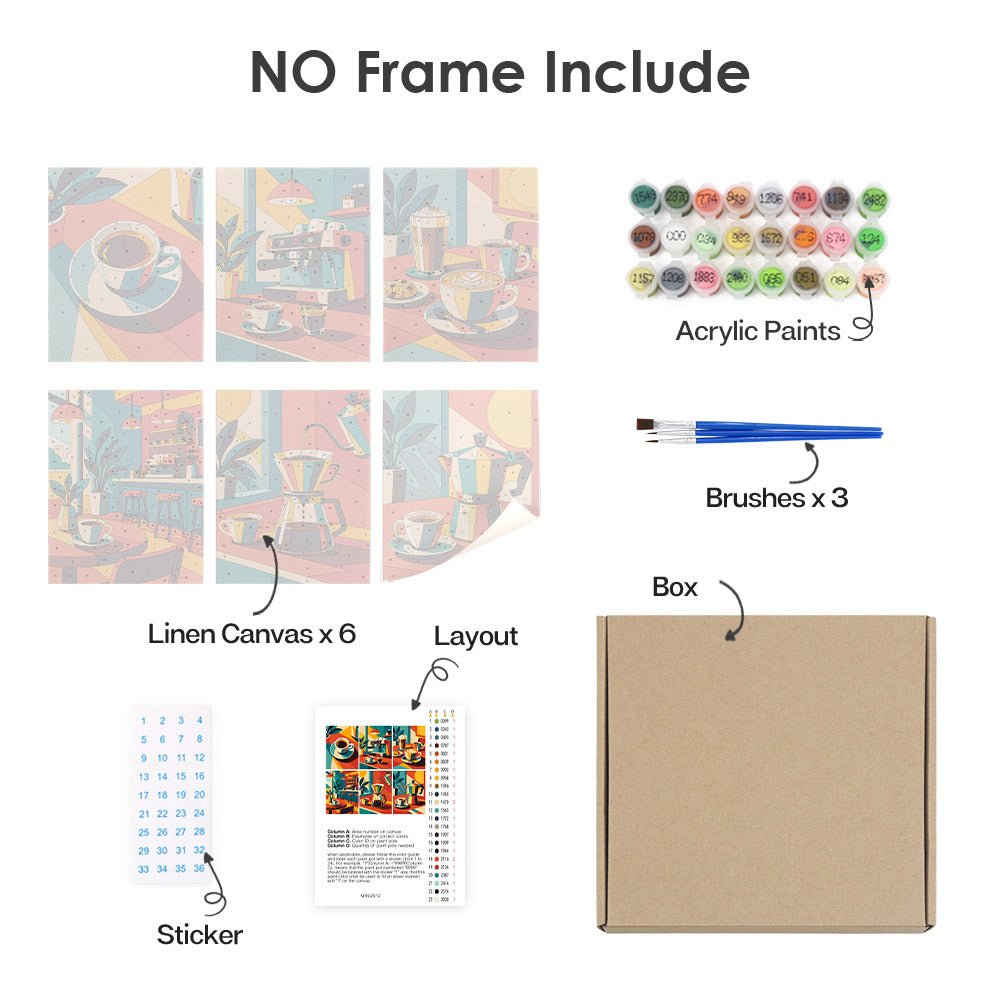 What's included with the no-frame version