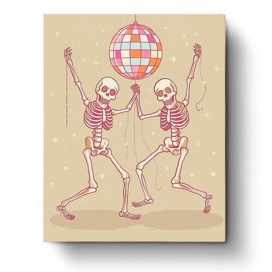 Dancing Bones - Skeleton - Judy Paint