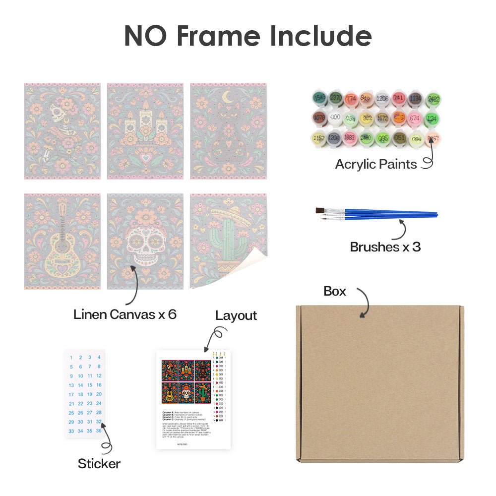 What's included with the no-frame version