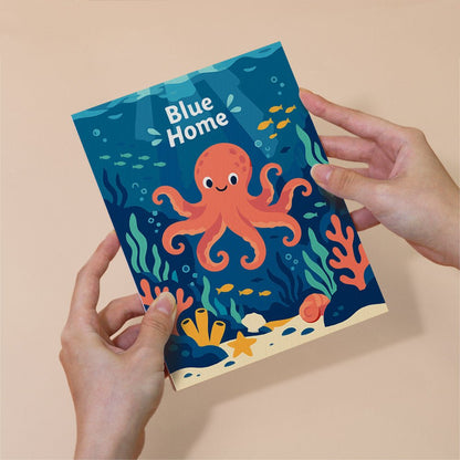 Deep Blue Reef mini painting set