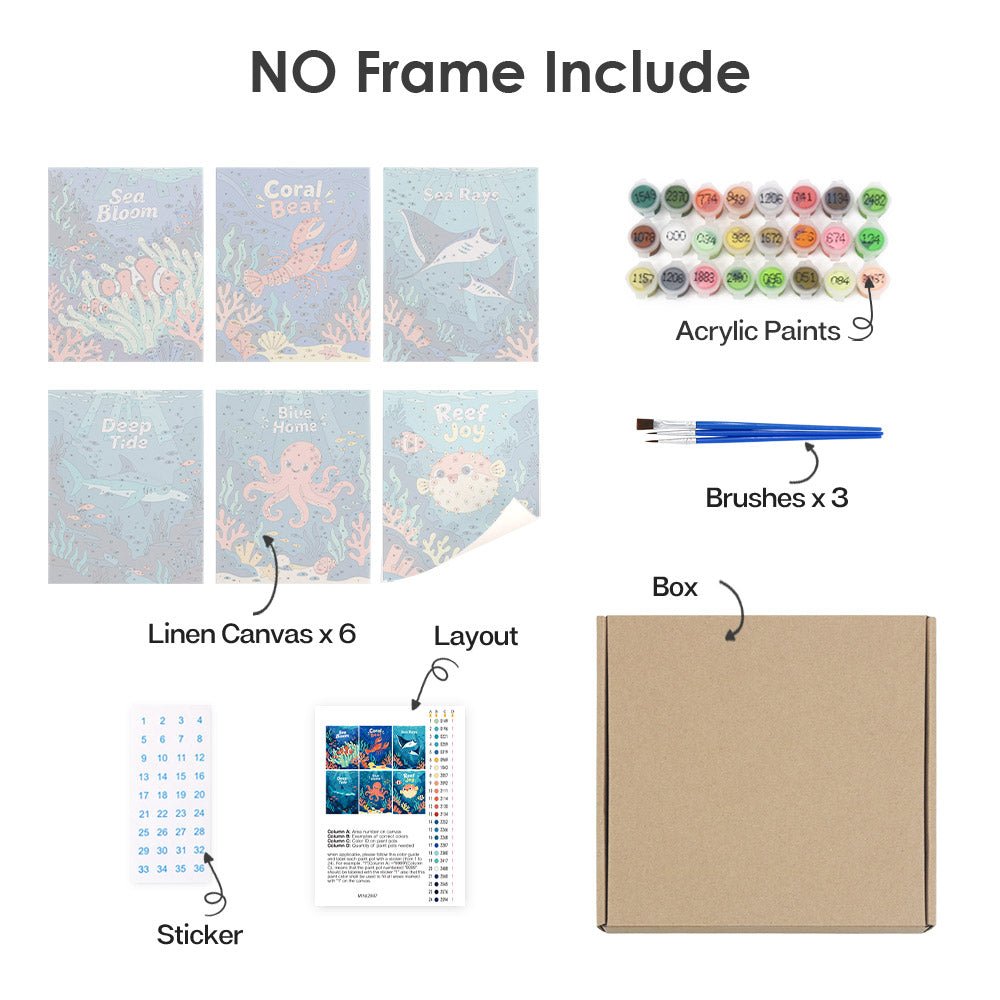 What's included with the no-frame version