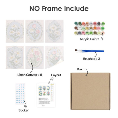 What's included with the no-frame version