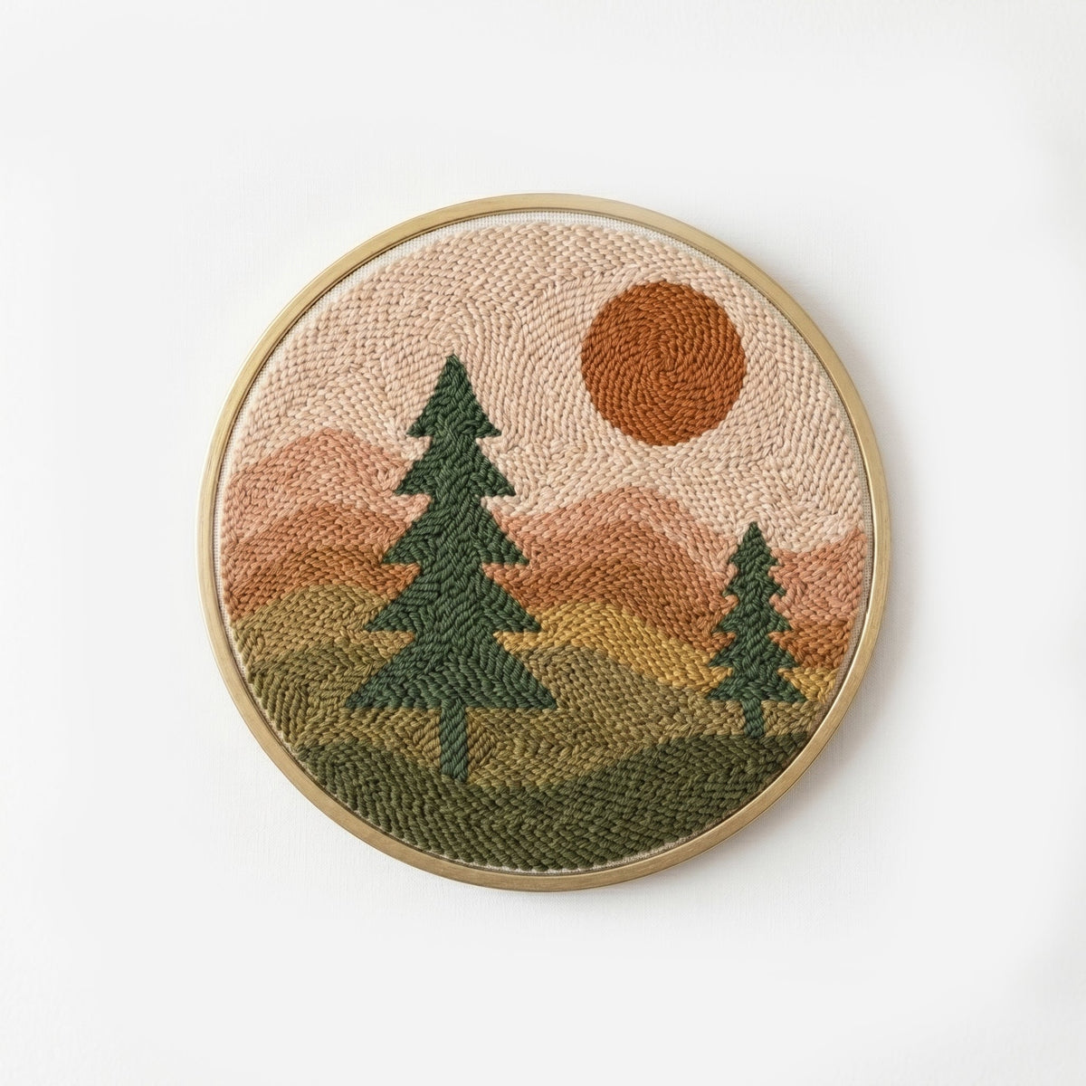 Desert Pines - Circle Edition - Judy Paint