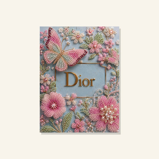 Dior Butterfly Garden - Pearl Painting - Judy Paint