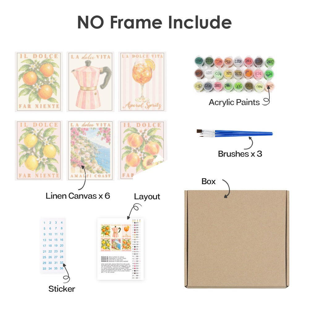 What's included with the no-frame version