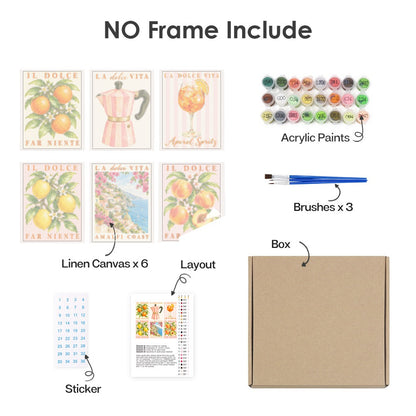 What's included with the no-frame version