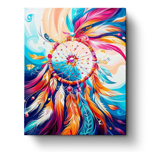 Dreamcatcher Radiance - Bohemian Vibes - Judy Paint