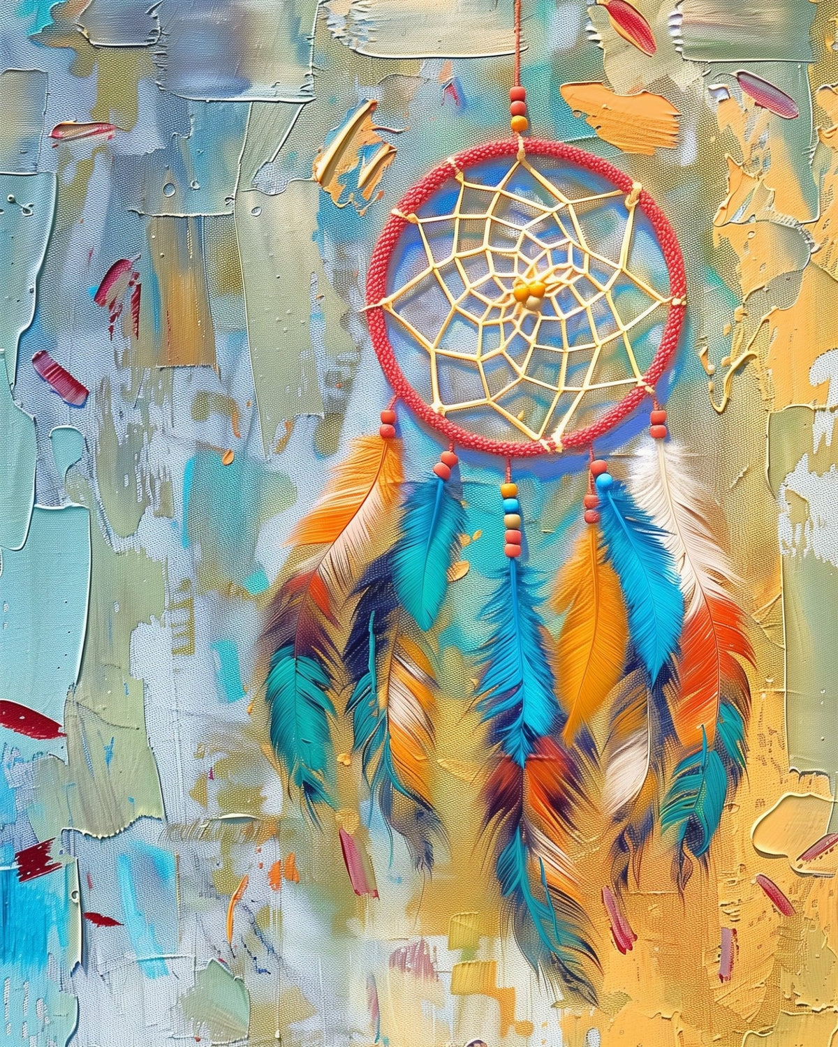 Dreamcatcher Serenity - Bohemian Vibes - Judy Paint