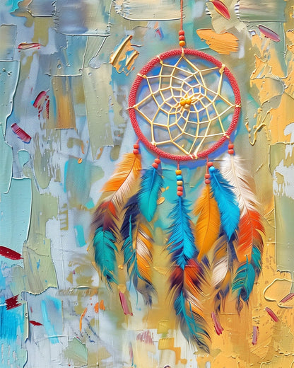 Dreamcatcher Serenity - Bohemian Vibes - Judy Paint