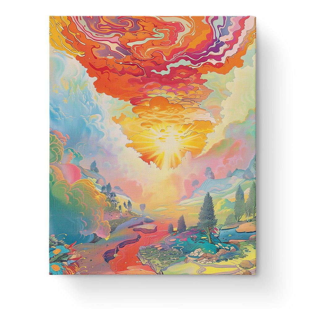 Dreamscape Sunrise - Meditation - Judy Paint