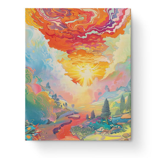 Dreamscape Sunrise - Meditation - Judy Paint