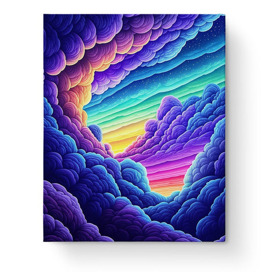 Dreamy Galaxy Clouds - Galaxies - Judy Paint