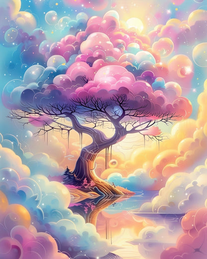 Dreamy Twilight Canopy - Bohemian Vibes - Judy Paint