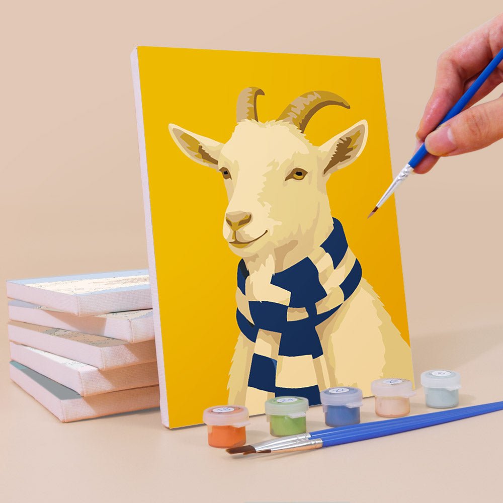 Dressed-Up Animals mini painting set
